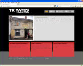 The TR Yates Construction Website, designed by CDS Web Design based in Ross-on-Wye, Herefordshire